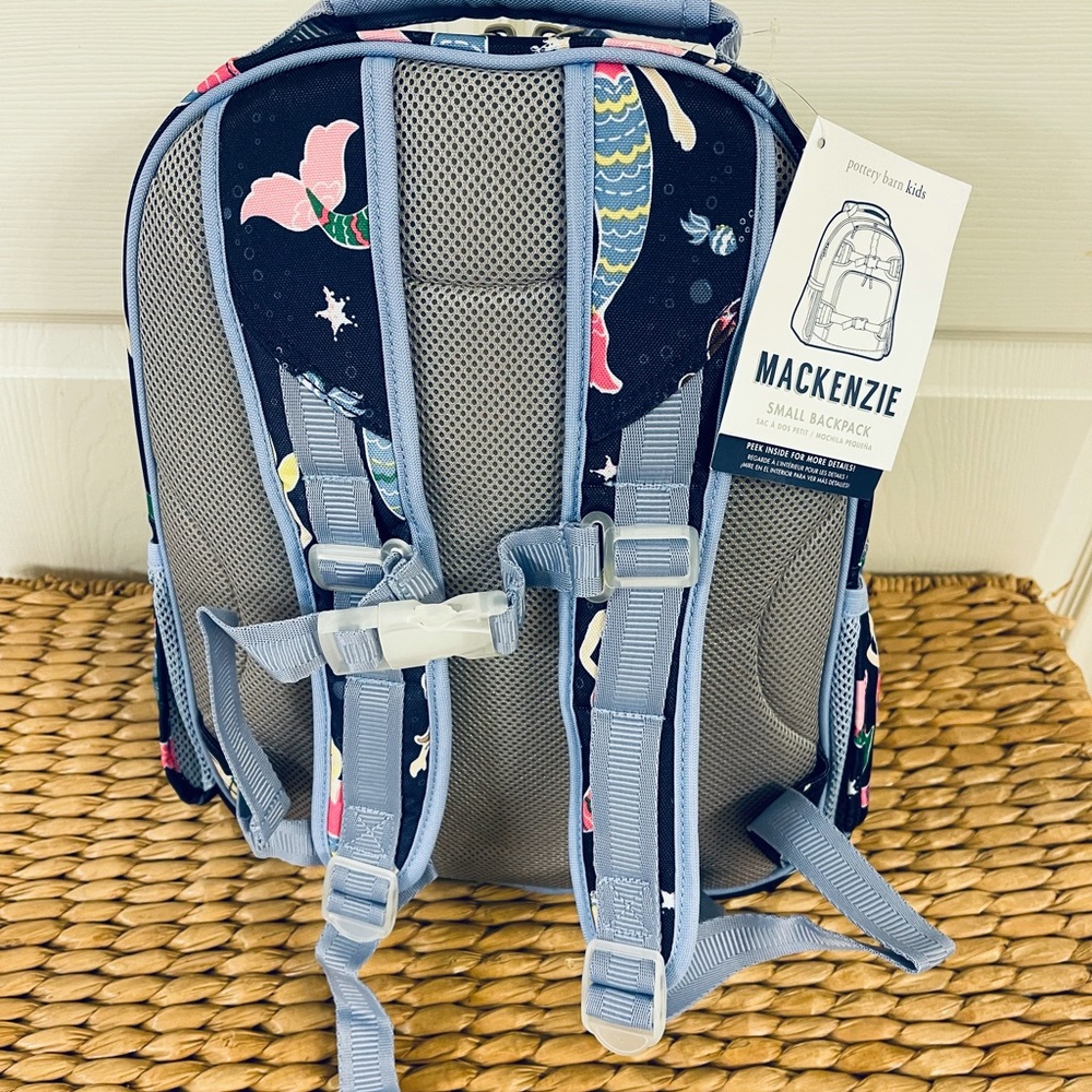 Pottery barn mernaid backpack and lunbox - Picture 10 of 12